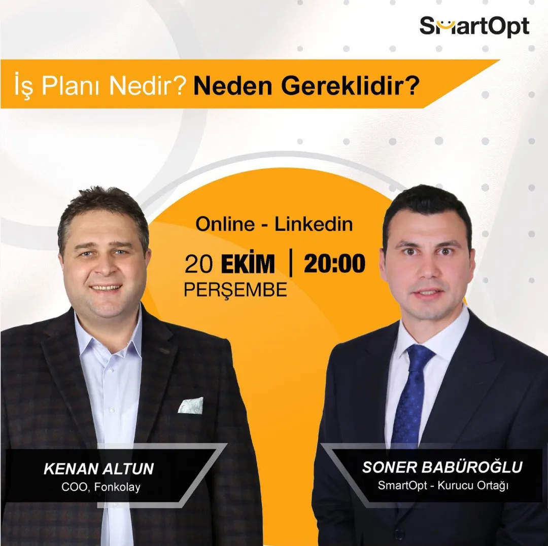 İş Planı Nedir? Neden Gereklidir? Konulu online LinkedIn etkinliği 20.10.2022 20:00’de…