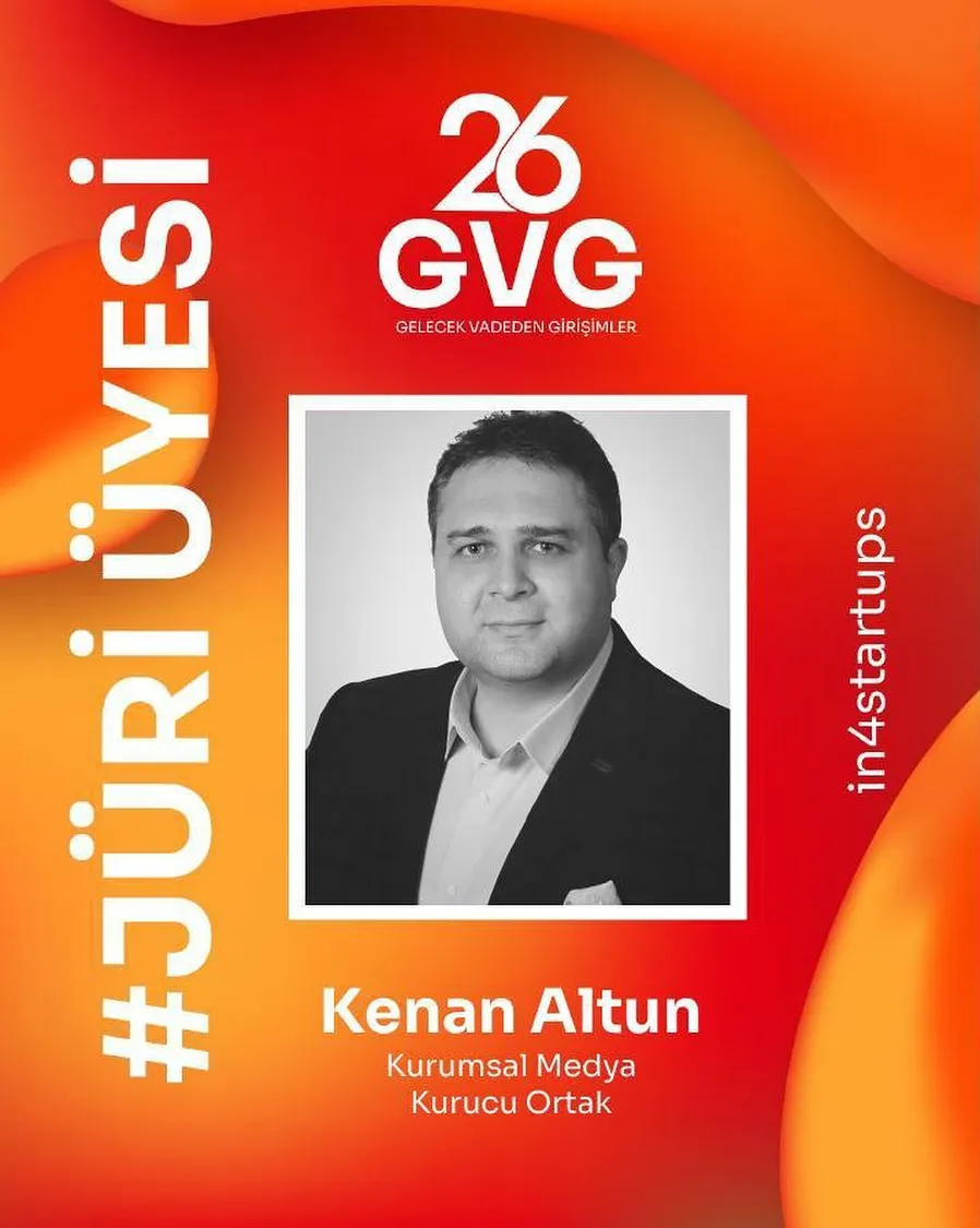 Gelecek Vadeden Girişimler ‘26 etkinliğinin jürileri arasında ben de varım.